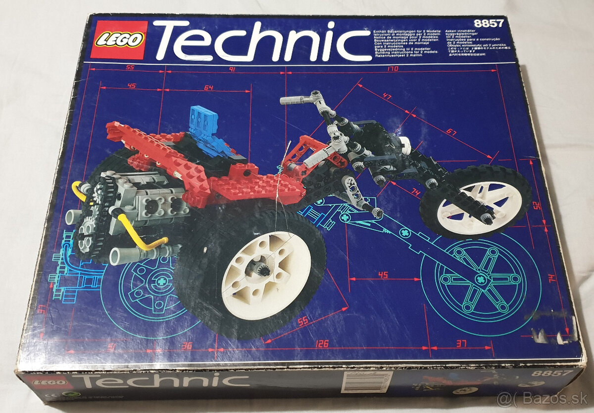 Lego Technic 8857, 90 roky, Na predaj