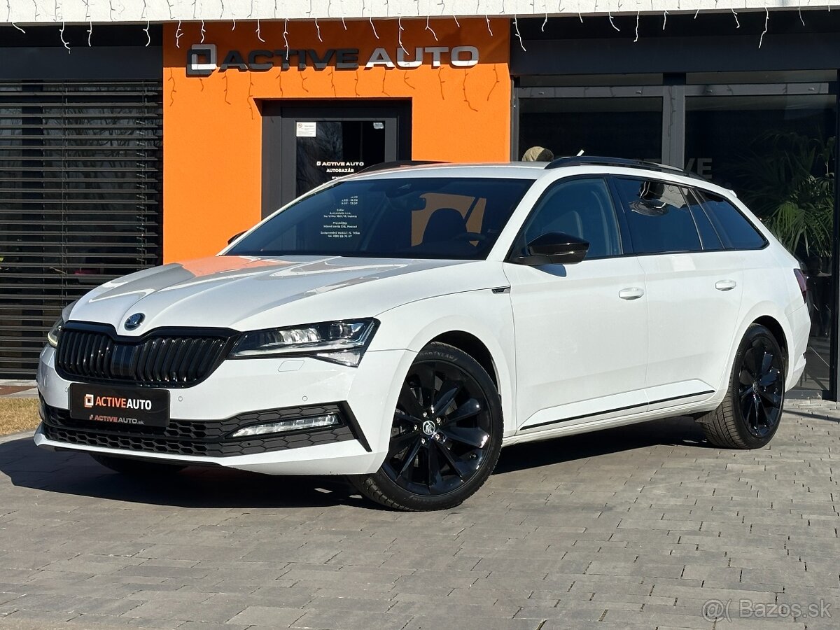 Škoda Superb Combi Sportline 2.0 TDi DSG 4x4, r.v.: 2021