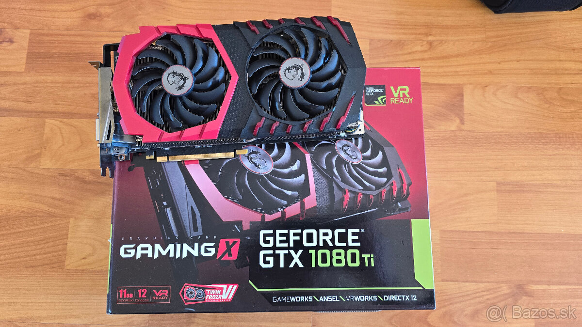 Herná karta MSI GeForce GTX 1080 Ti GAMING X 11G