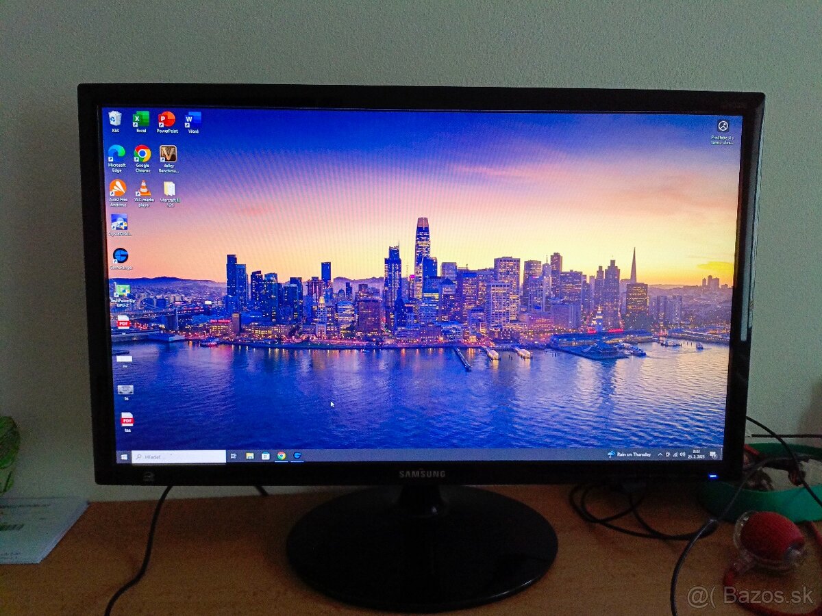 24" monitor  LED SAMSUNG S240D300H HDMI  FULL HD