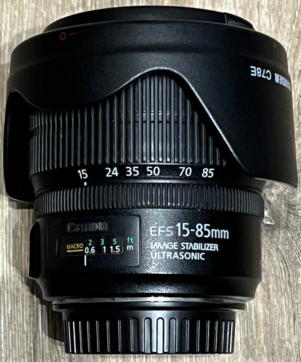 Canon EF-S 15-85mm F3.5 - 5.6 IS USM Zoom