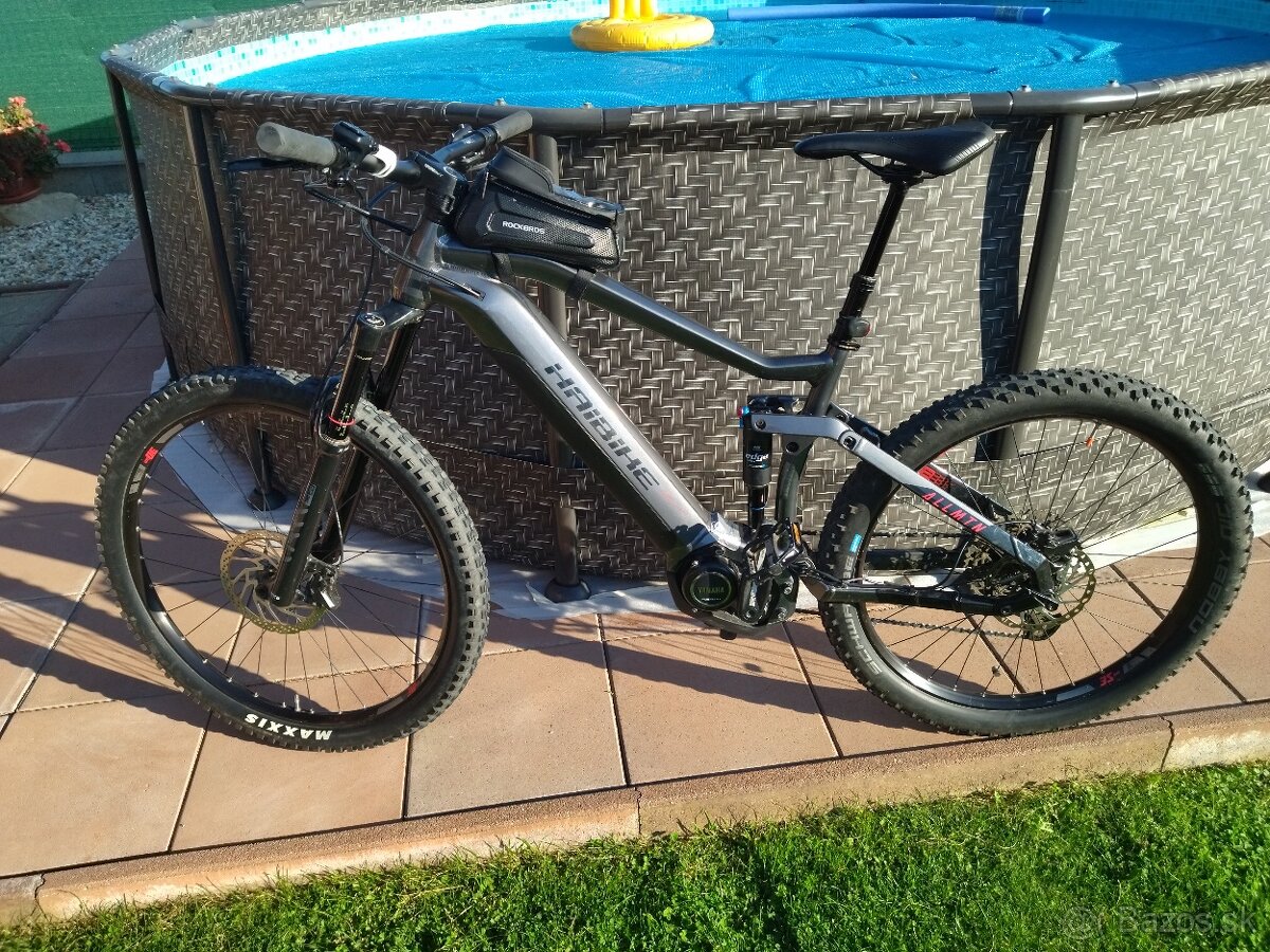 Haibike AllMtn 2 i630Wh 29/27.5 elektrobicykel, titan/čierna