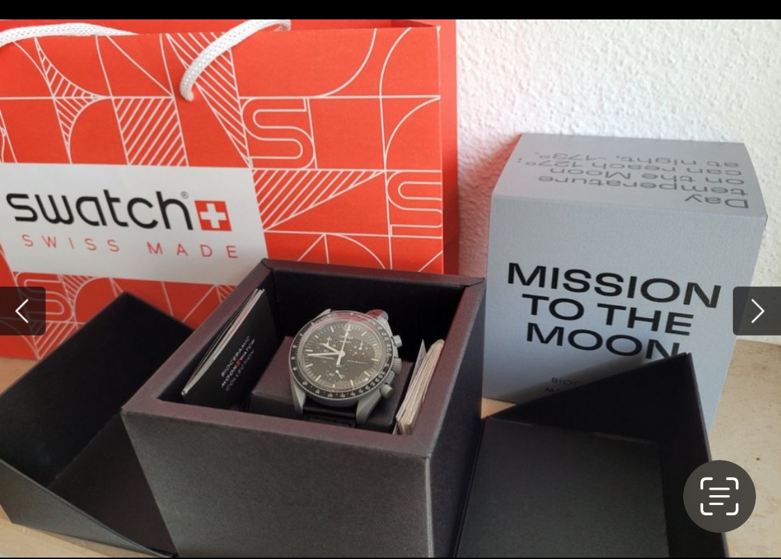 OMEGA SWATCH Speedmaster Mission to the Moon