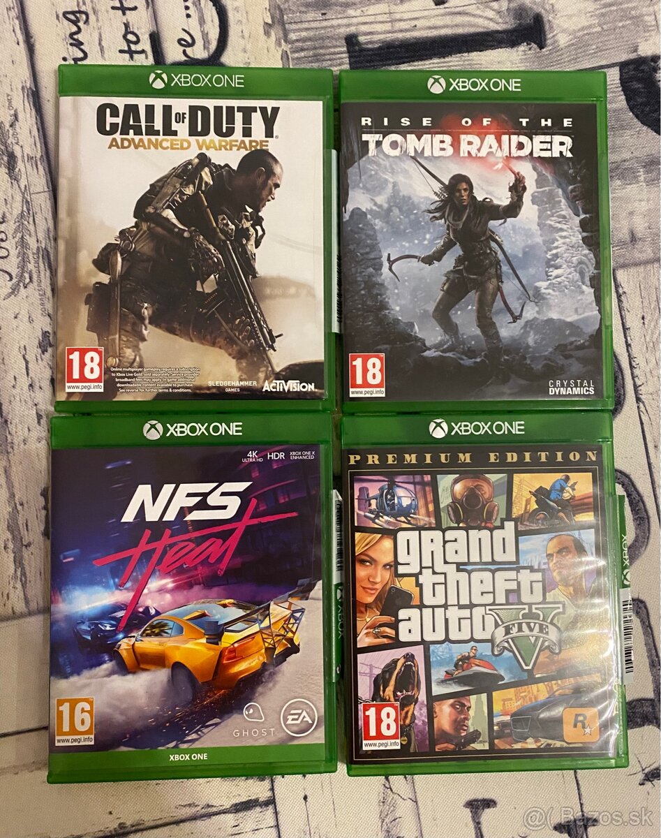 Predám hry na Xbox One / Xbox Series