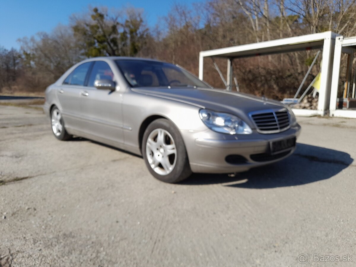 rozpredám mercedes w220 s 500 LPG