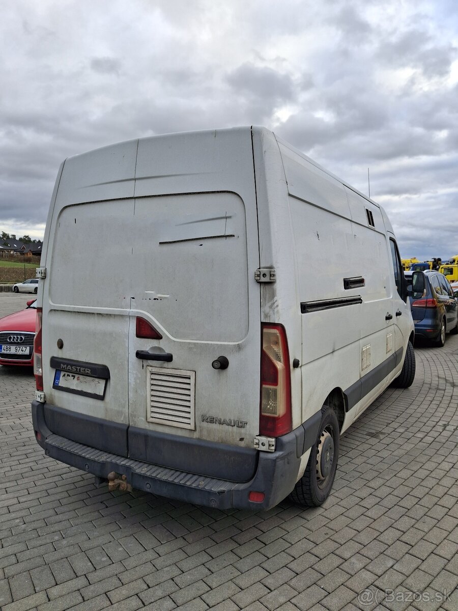 Renault Master 2.3dci/92kW, 3místa, rok 11/2014