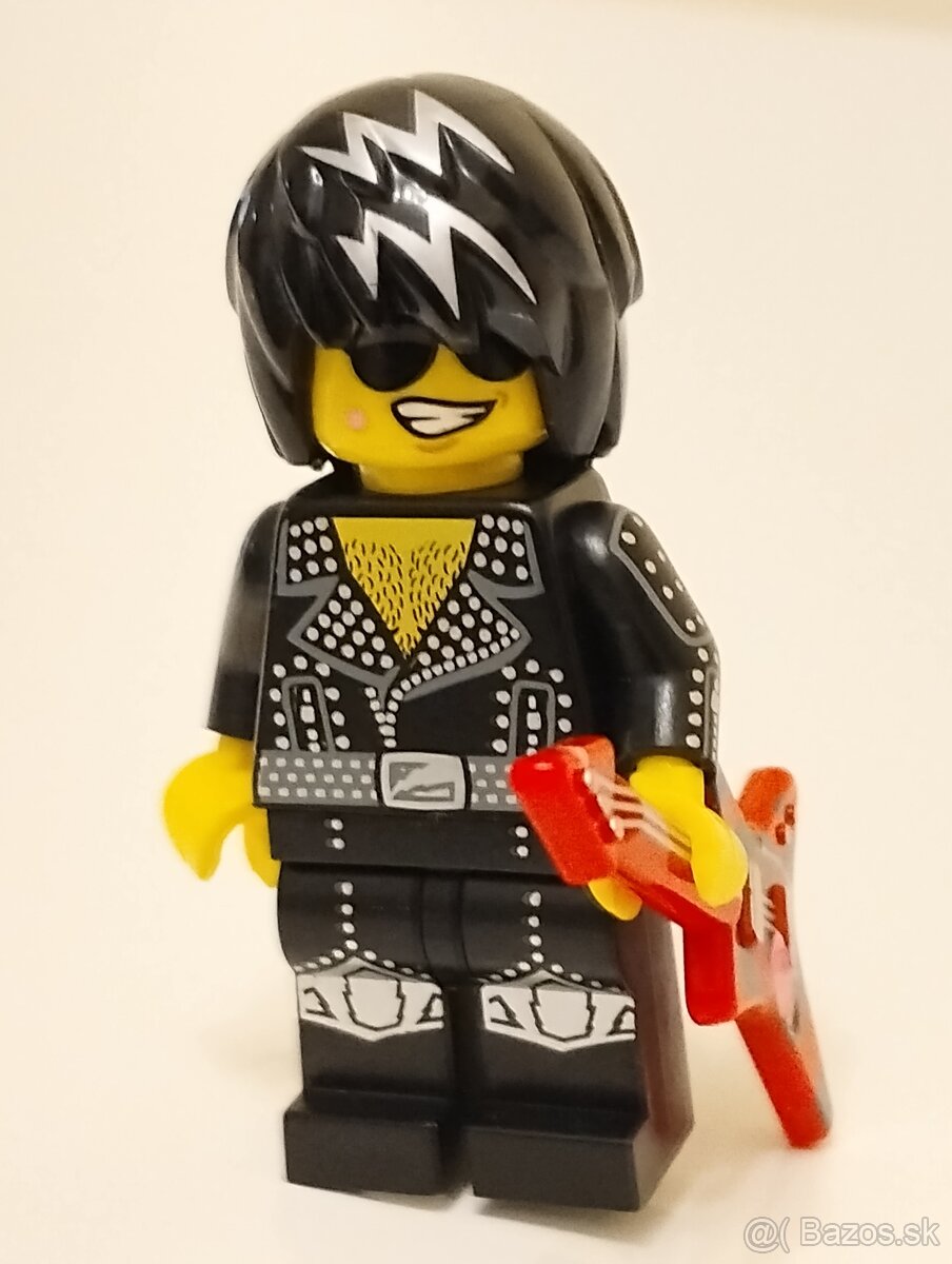 LEGO minifigúrka Rock star col12-12