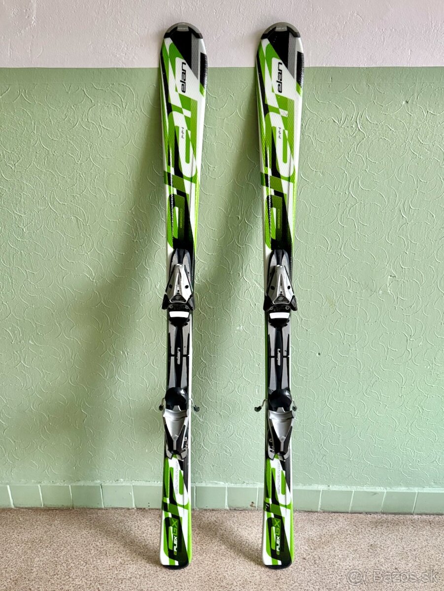 Lyže Elan E Flex GX Green 144 cm - vhodné pre začiatočníkov