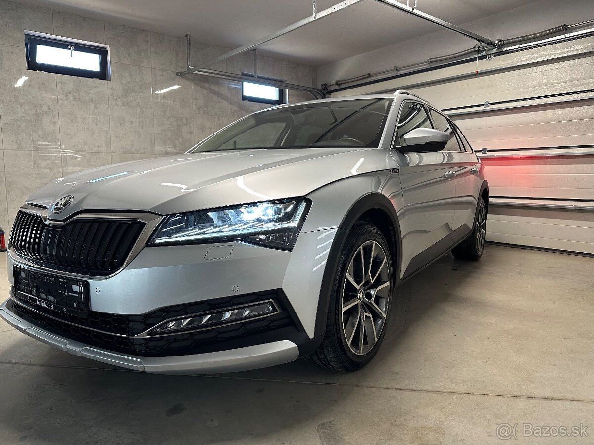 ✅SKODA SUPERB SCOUT 147kw 4x4 2021