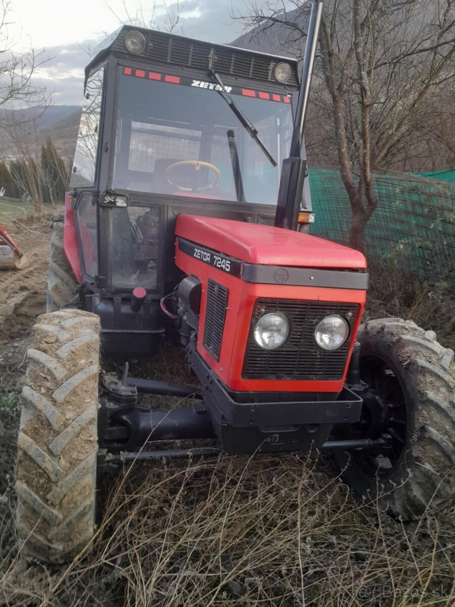 ==> Predám alebo vymením Zetor 7245 s navijákom