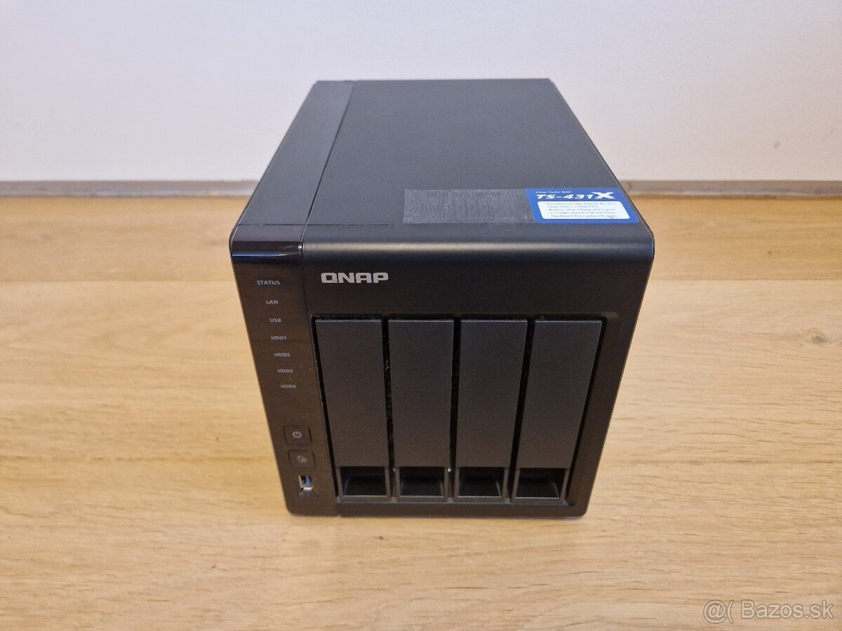 QNAP NAS - TS-431X -16TB HDD (4x4TB)