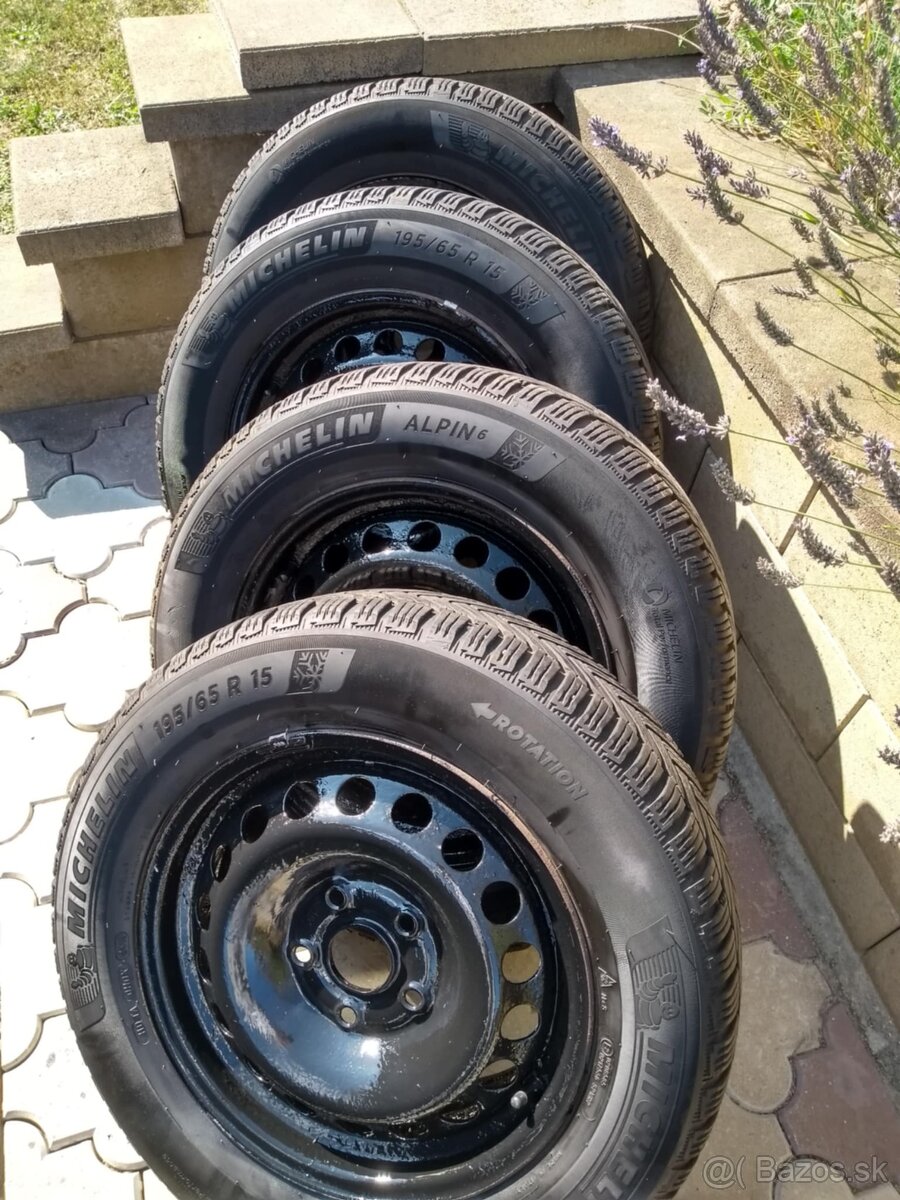 Pneumatiky Michelin s diskami