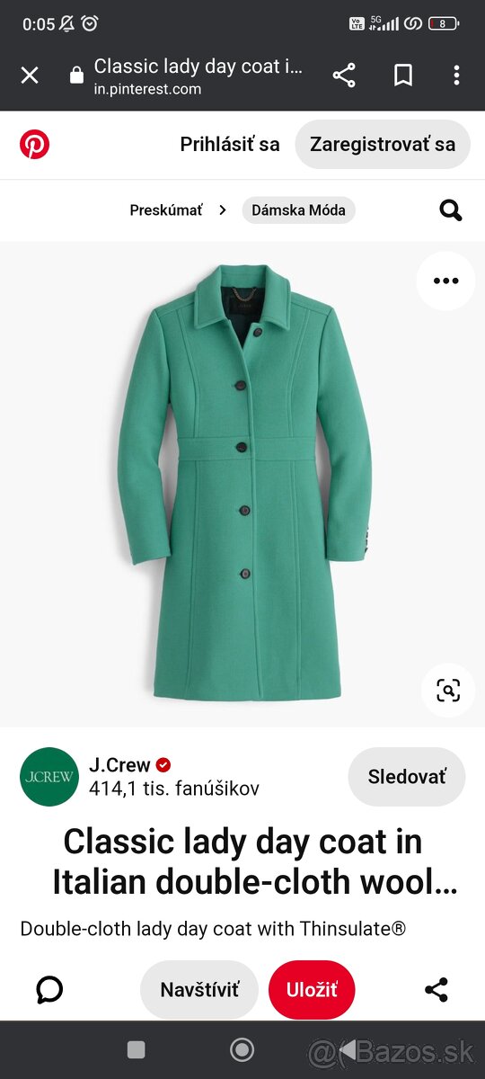 Kabát J.Crew