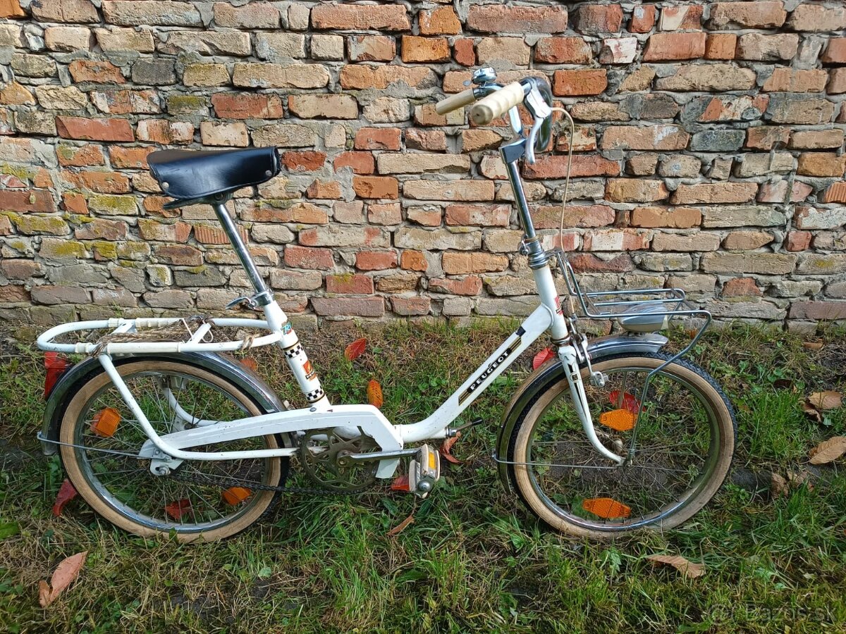 Retro skladaci bicykel PEUGEOT