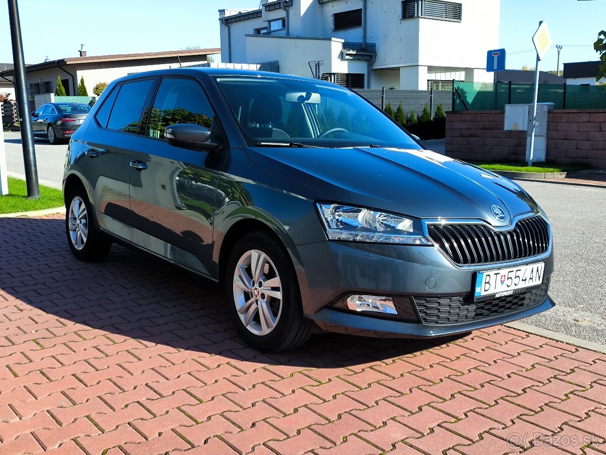 Fabia 1.0 TSI 81kW 6° MP, 41000 Km,2020,1.majiteľ,SK,Záruka