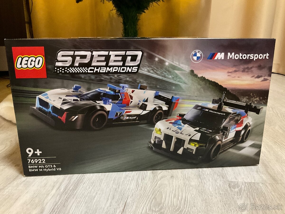 LEGO® Speed Champions 76922 Pretekárske autá BMW M4 GT3 a BM