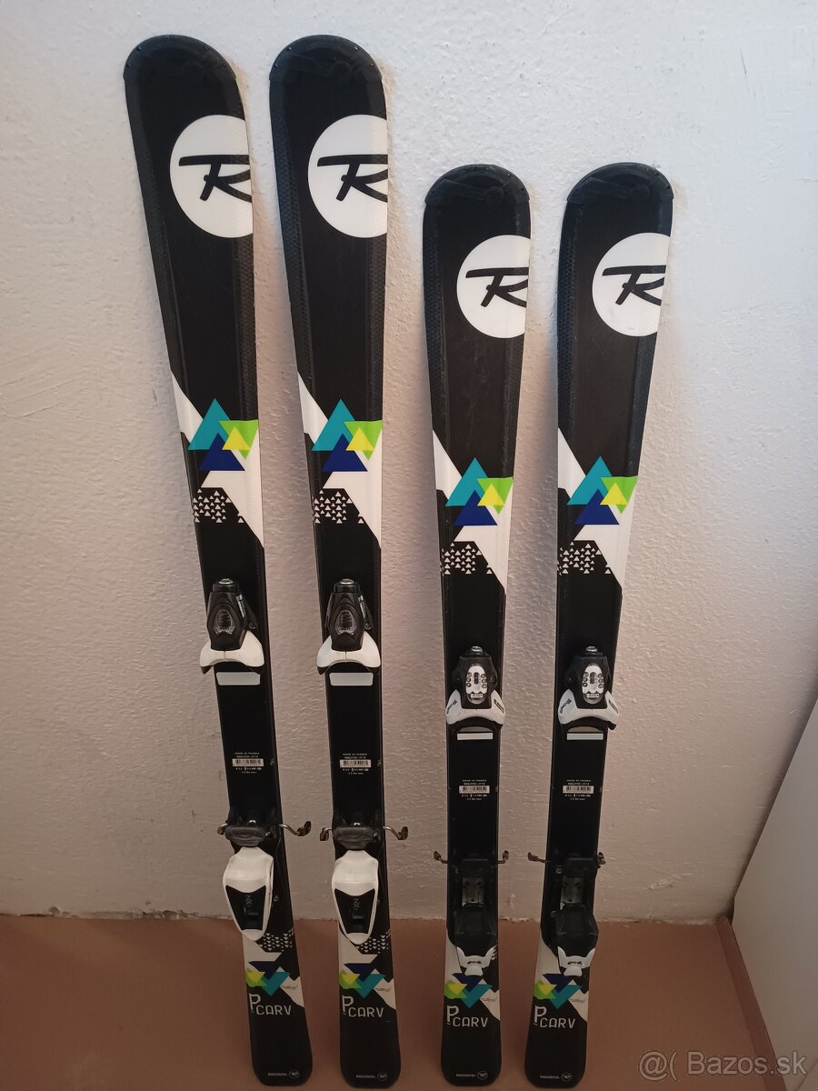 kvalitne lahucke detske / junior lyze ROSSIGNOL 130 a 140 cm