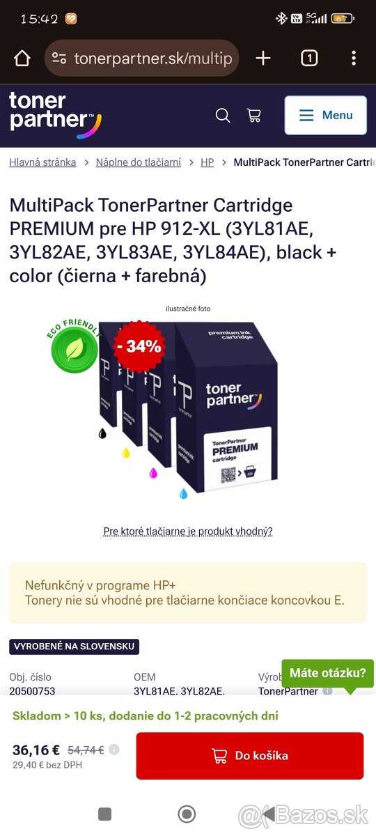 Toner do tlačiarne