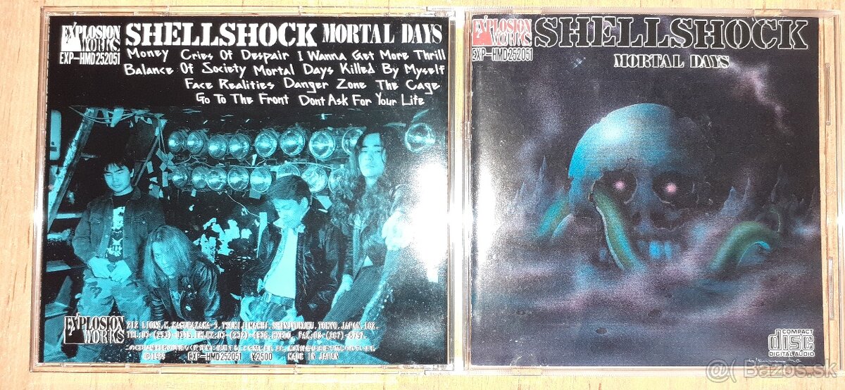 metal CD - SHELLSHOCK - Mortal Days