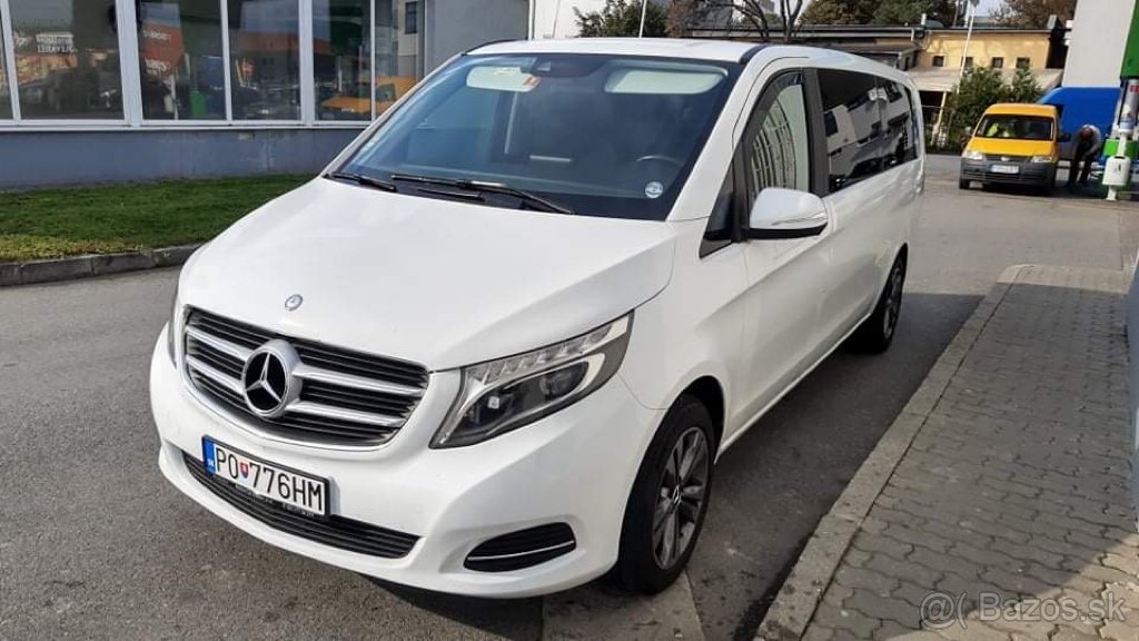 PRENÁJOM 9 MIESTNEJ dodávky, požičiam Mercedes Vito 9miestne