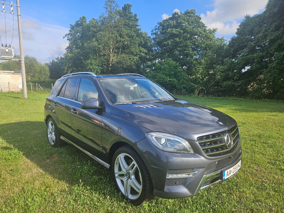 Mercedes ML350 BlueTec AMG Line, webasto 2015