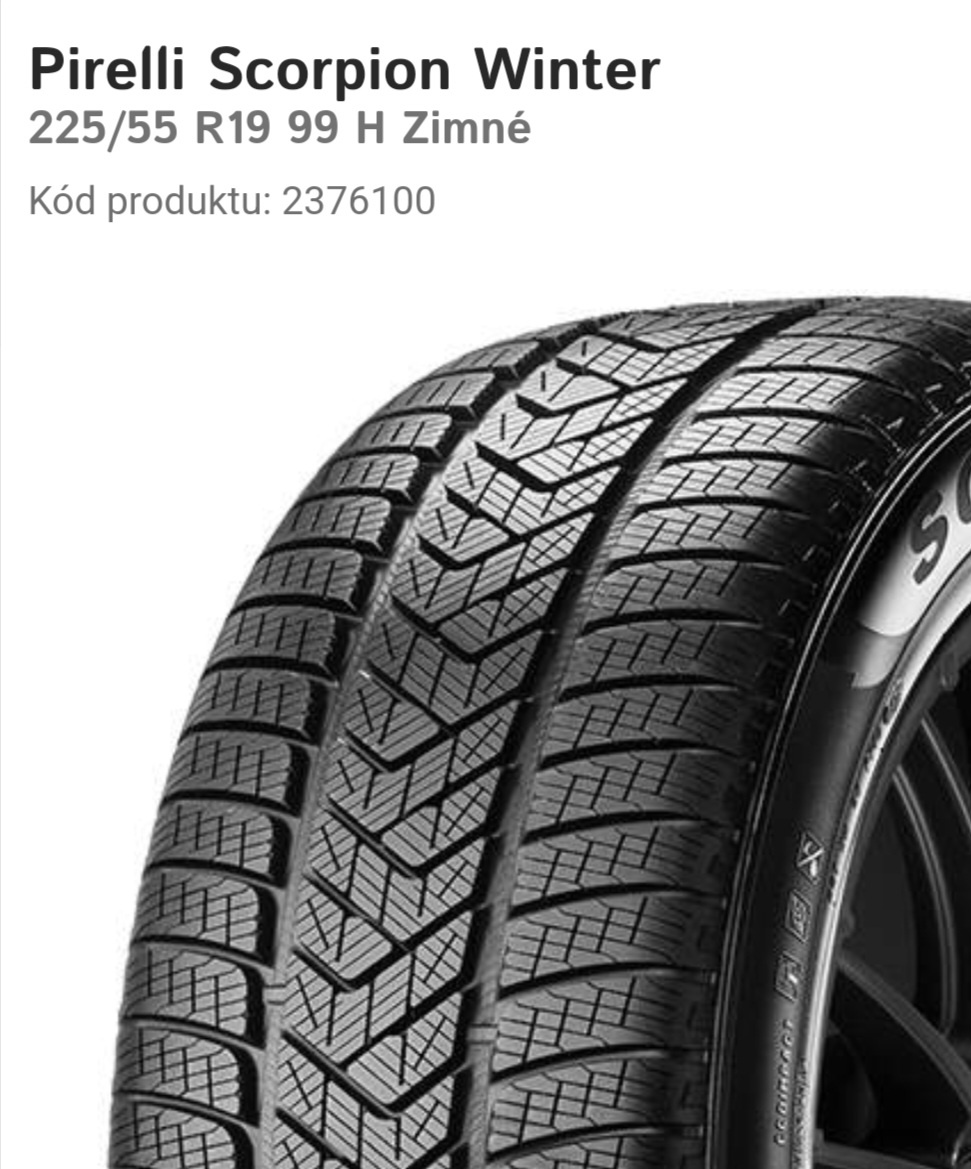 Zimné pneu PIRELLI SCORPION WINTER