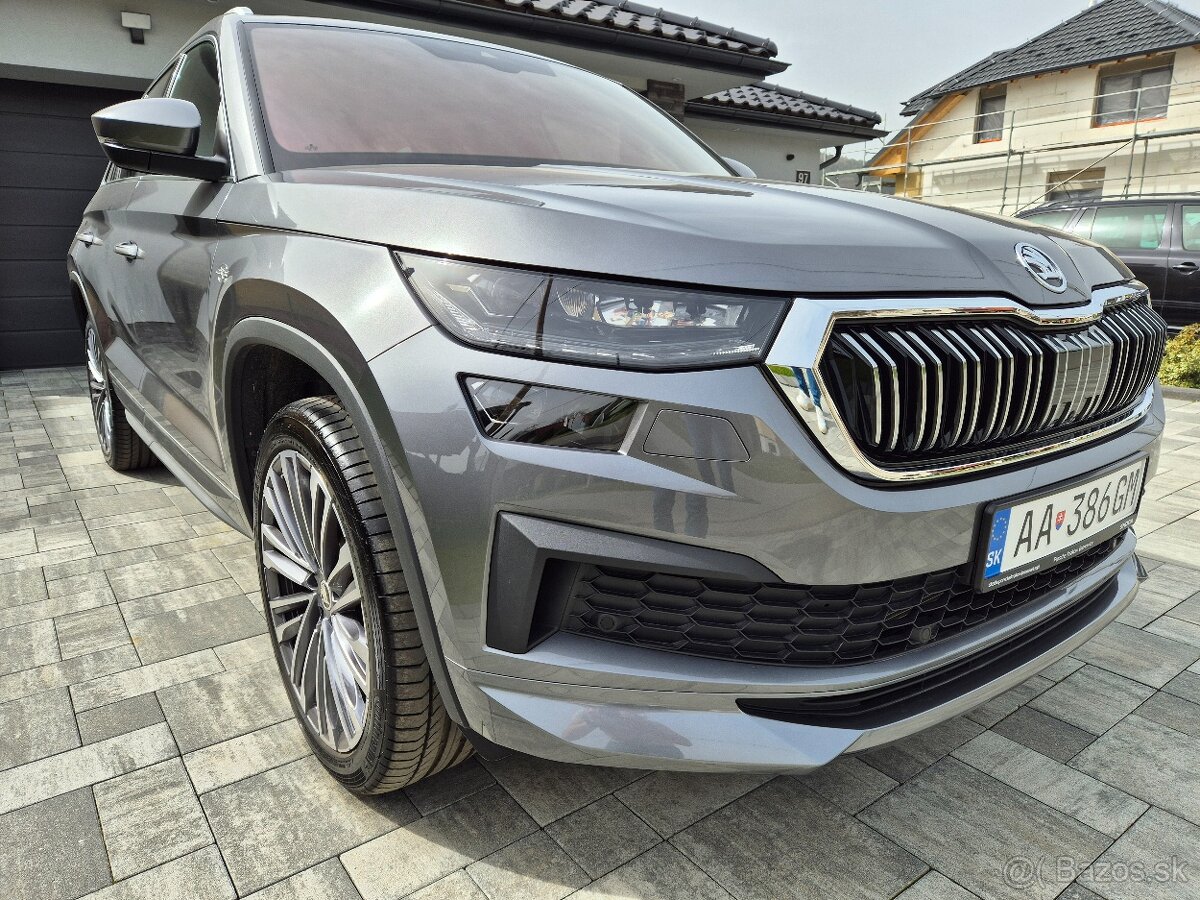 SKODA KODIAQ 2.0TDI L&K, 4x4, R20, WEB, PANO