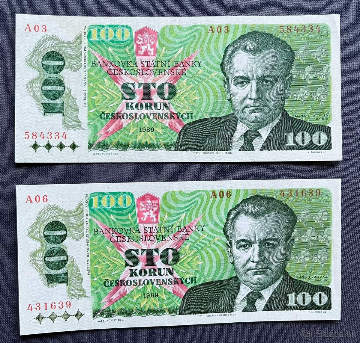 bankovky   100 kčs