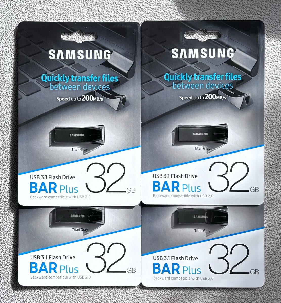 Samsung USB Flash drive 3.1 - sada 4 kusov