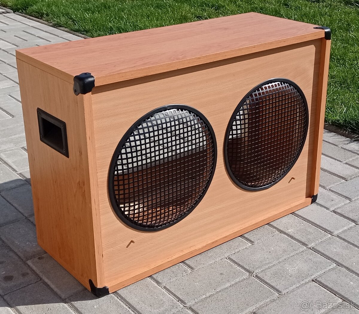 Gitarový reprobox 2x12″ bez reprákov