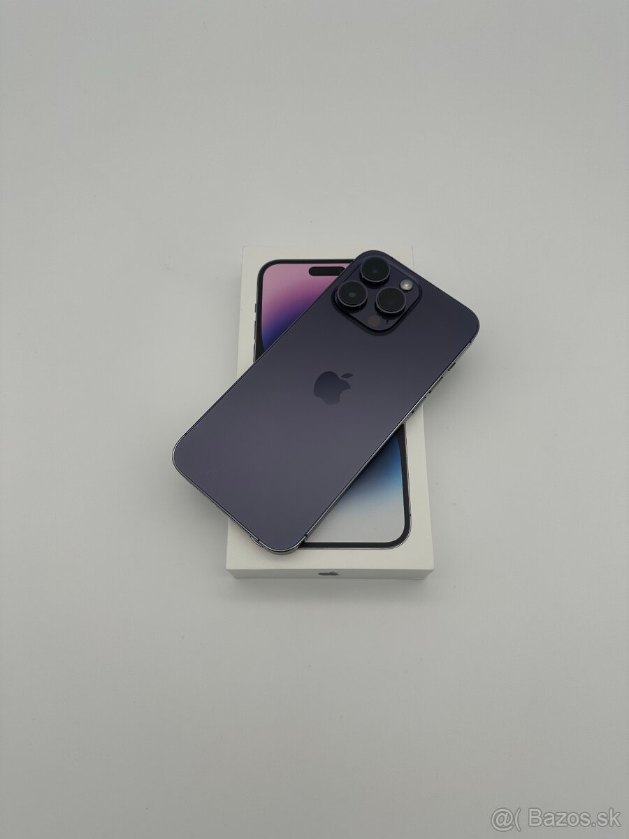 iPhone 14 Pro Max 128GB Deep Purple KOMPLET + DARČEK