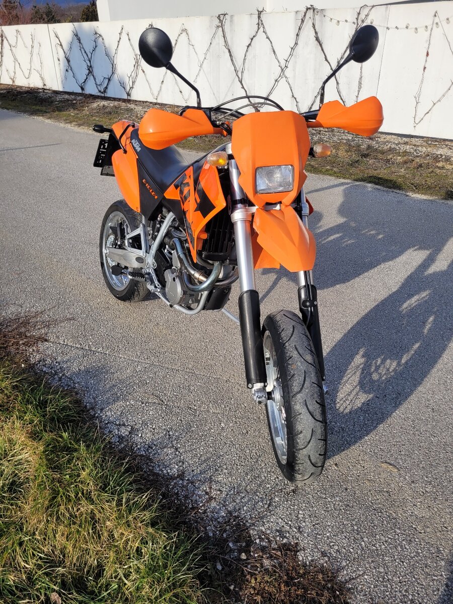 KTM 640 LC4 Supermoto, el. štartér 2004