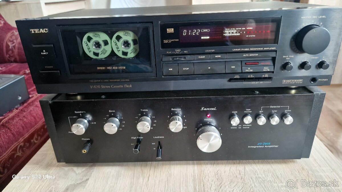 TEAC V-670 made in Japan 1988