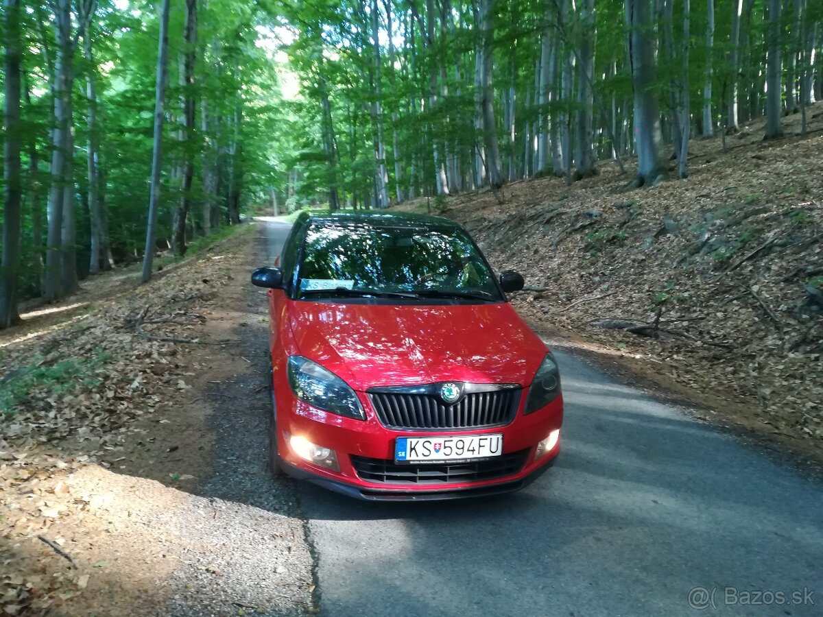 Predam Škoda Fabia -Monte carlo.