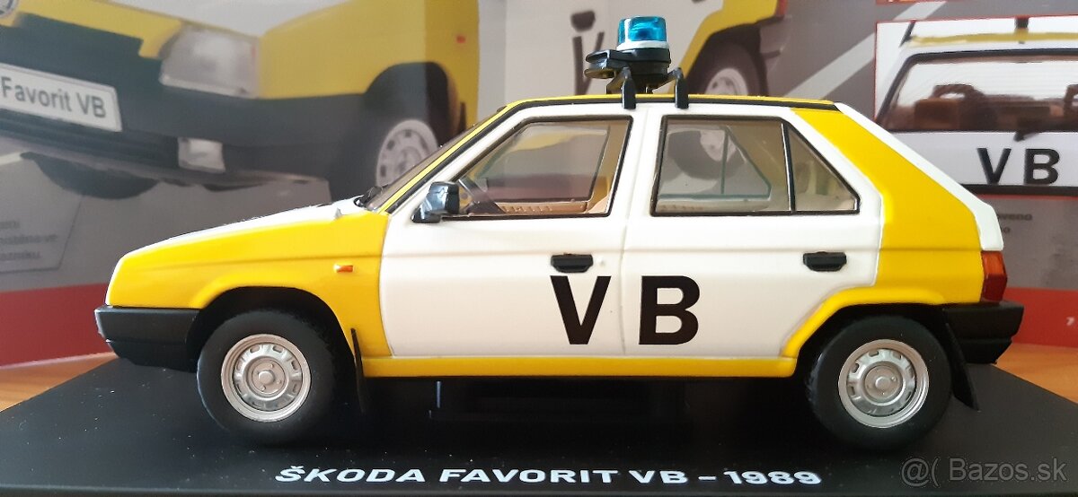 Hachette škoda Favorit V B 1:24