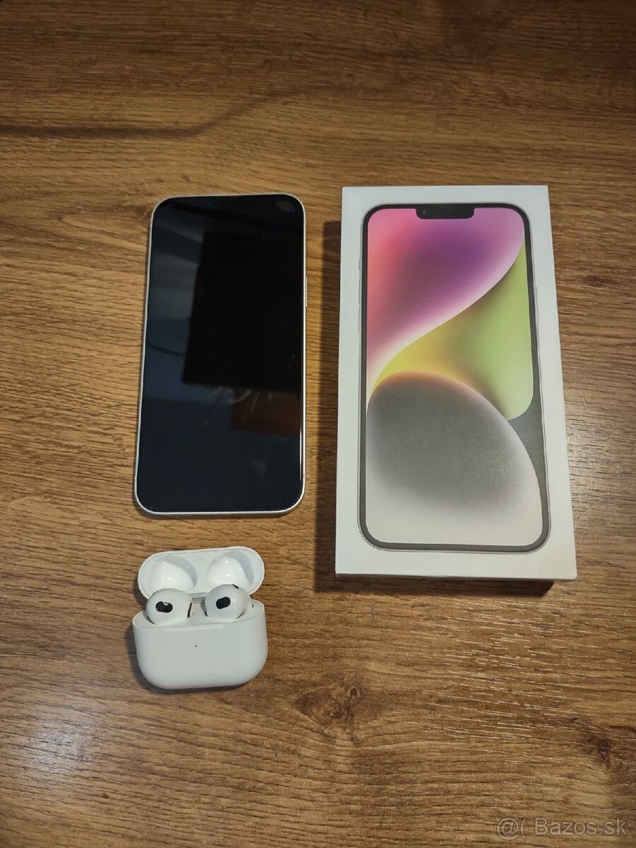 iPhone 14 Plus 256GB + Apple AirPods 3