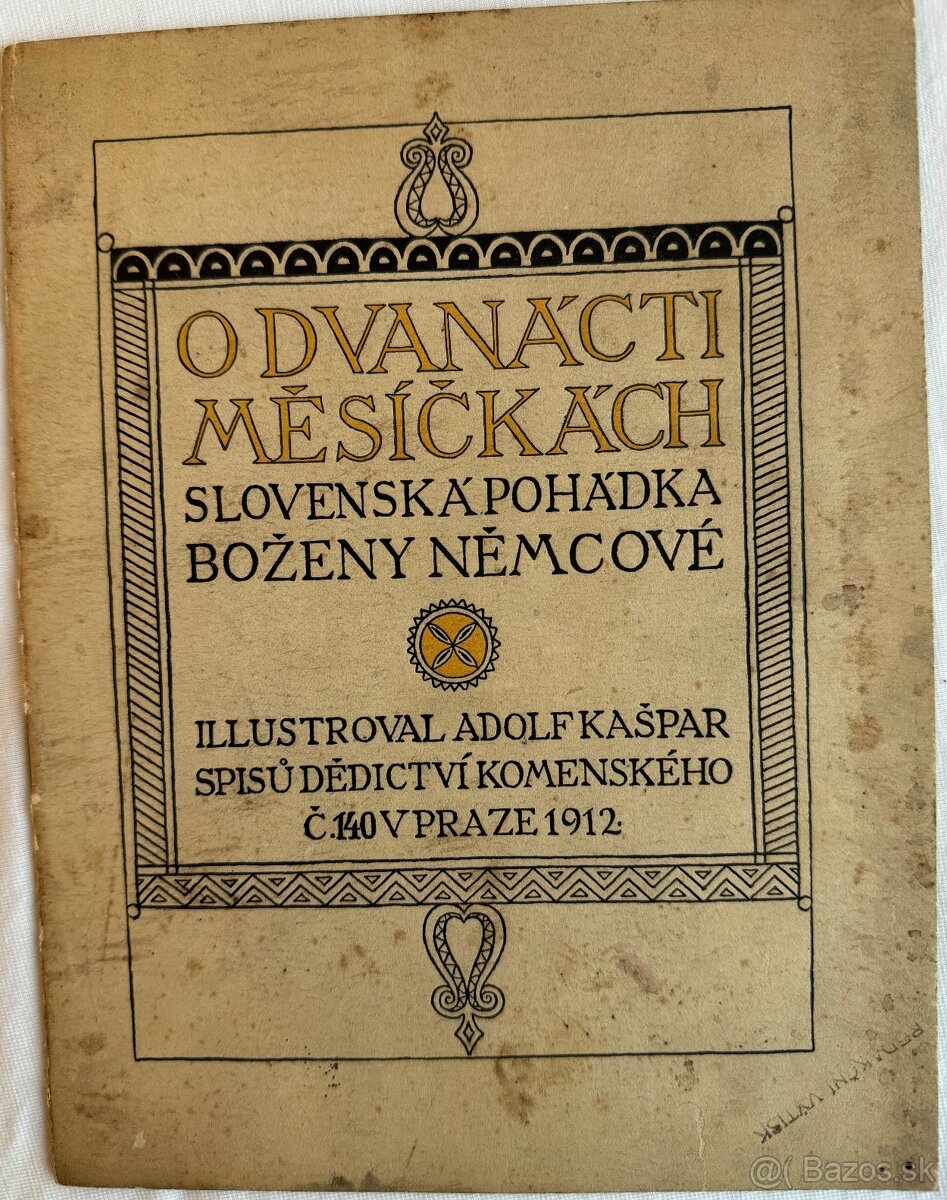 Bozena Nemcova - O dvanacti mesickach 1912