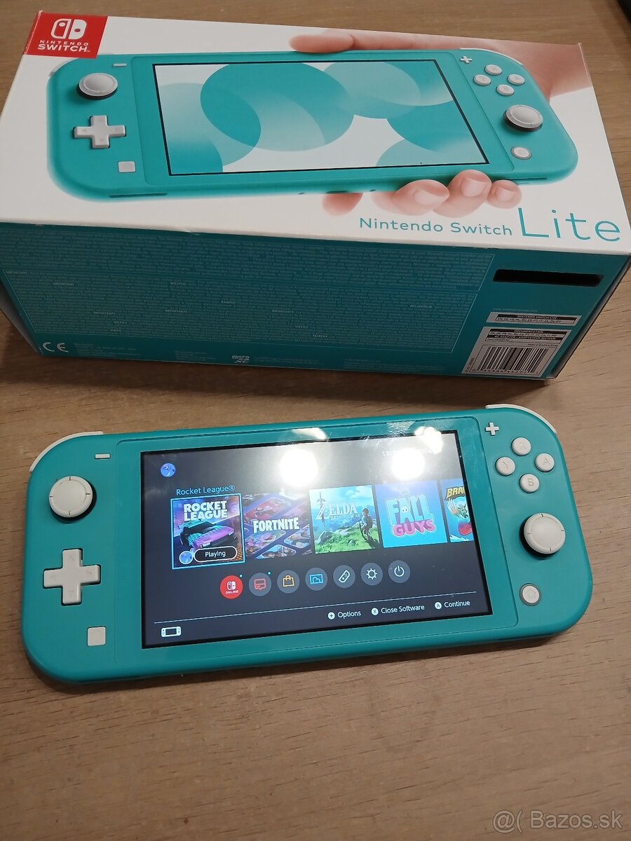 Nintendo switch lite+128gb SDkarta