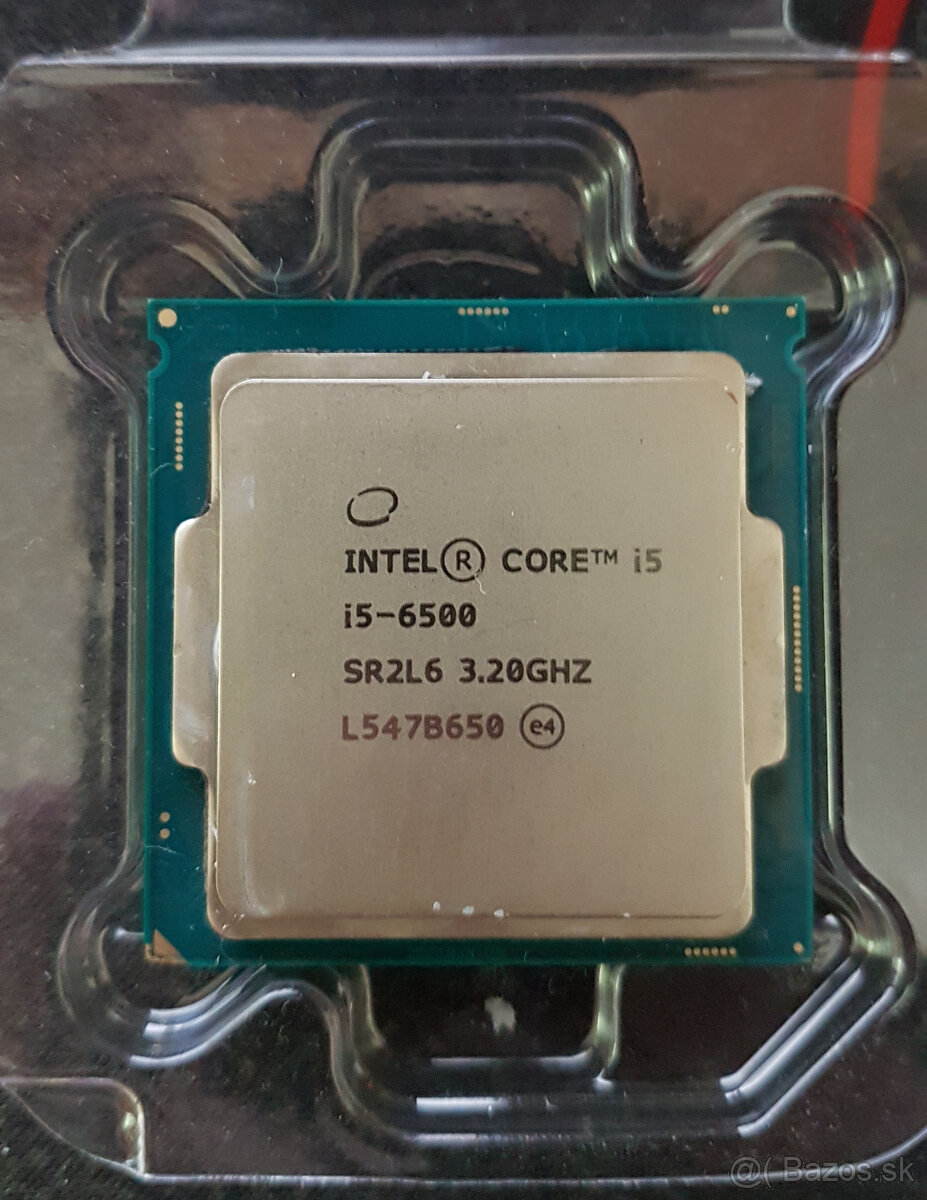 Predám procesor Intel Core i5 6500