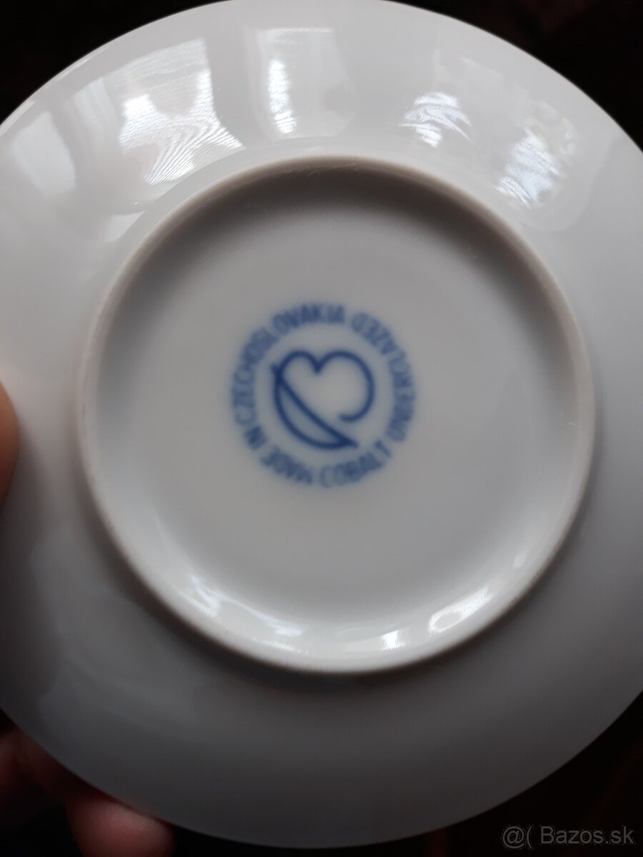 PORCELÁNOVÉ TANIERE COBAL 1 komplet SADA aj s misouán