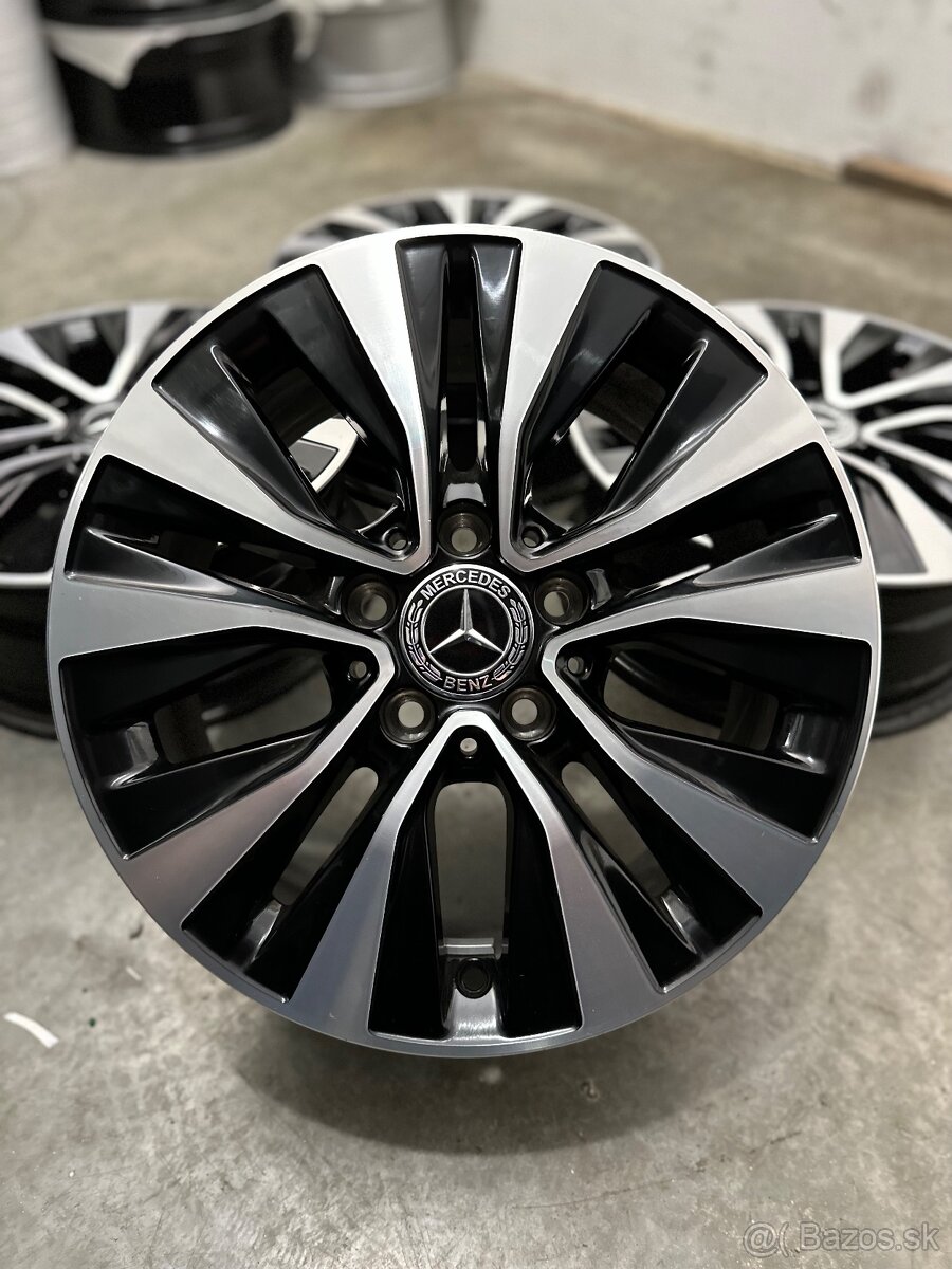 Hliníkové disky 5x112 R16 Mercedes CLA BiColor