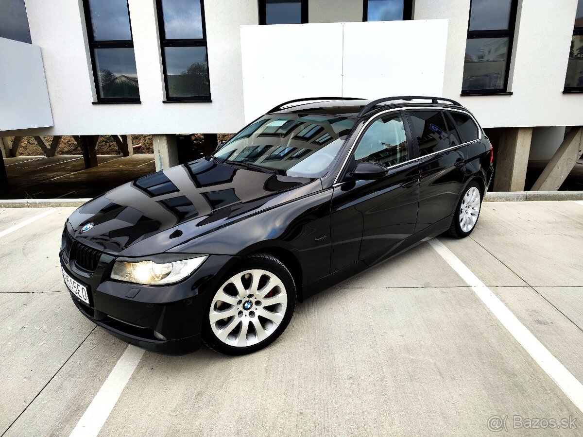 BMW 330D Touring E91 - Black, Navi Pro, Manual 6st. RWD