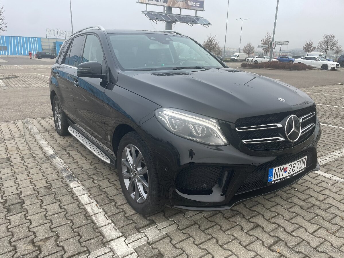 Mercedes GLE trieda 350d 4matic A/T, AMG line