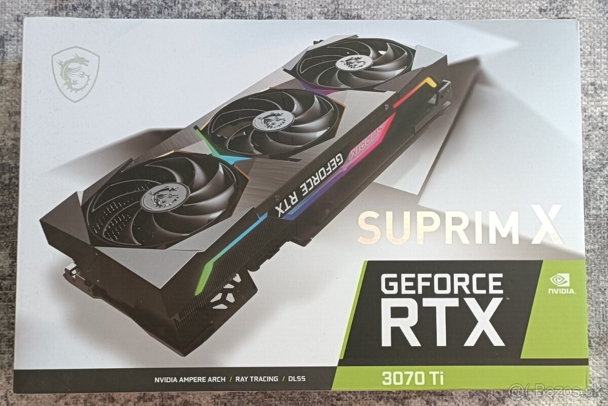 Ptredám RTX 3070Ti SUPRIM.