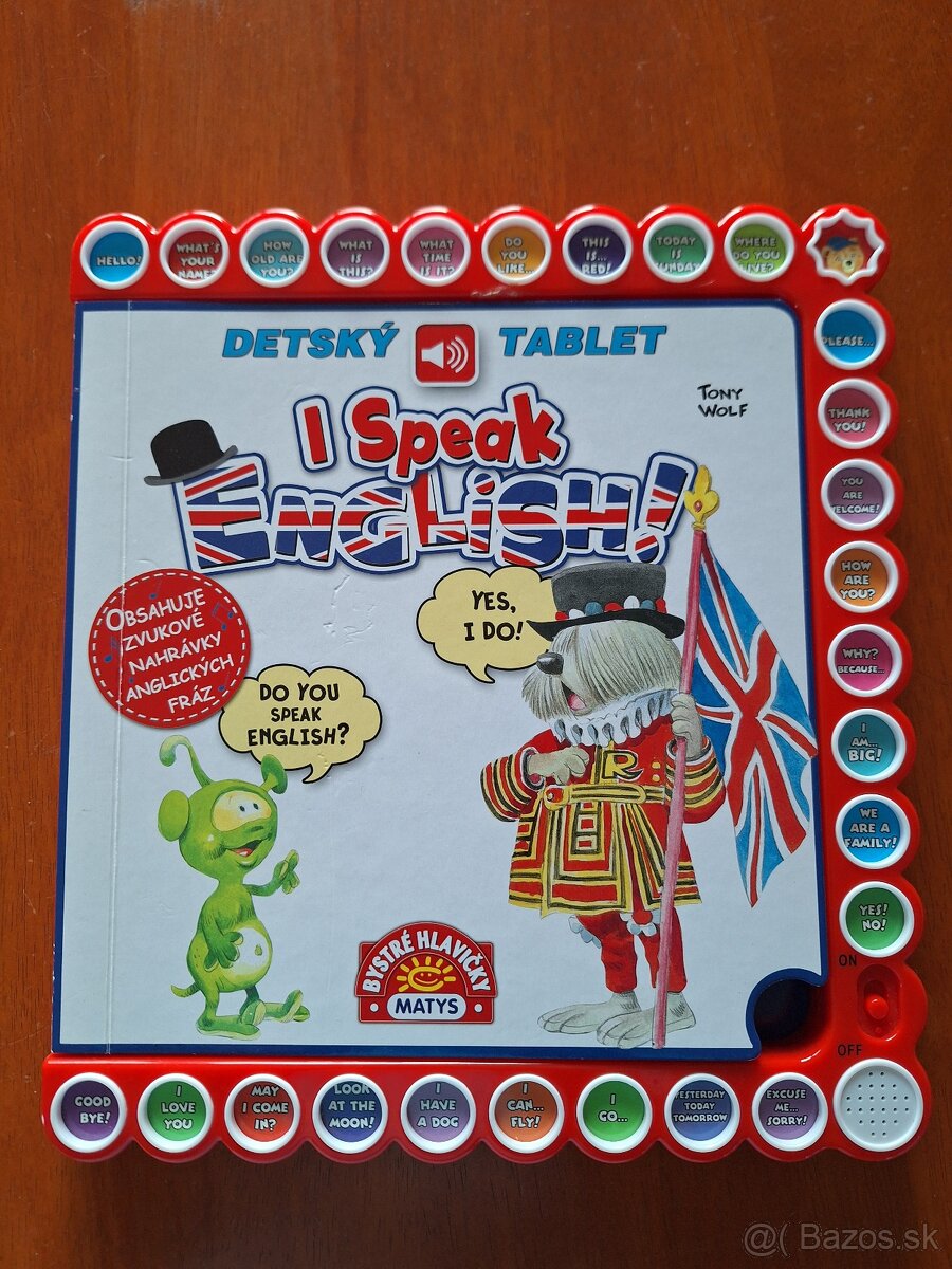 Detský tablet  - zvuková kniha