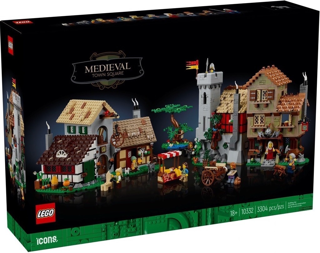 predam nove lego 10332 medieval townsquare