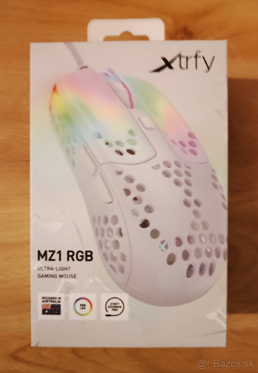 Xtrfy MZ1 RGB Ultra-Light Gaming Mouse pad White