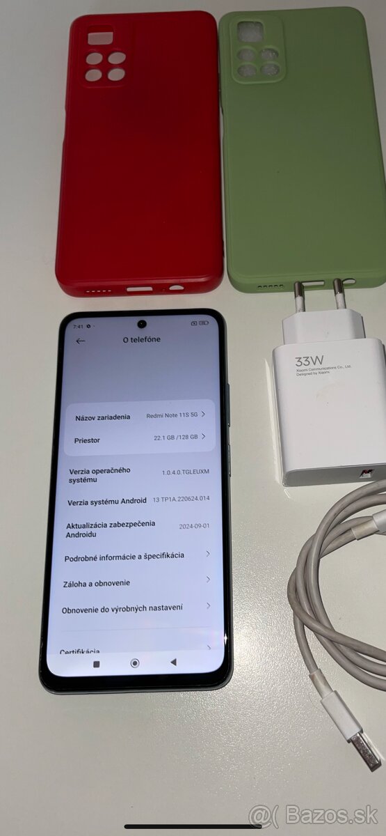 Xiaomi Redmi Note 11s 5G - 6GB/128GB Top Stav