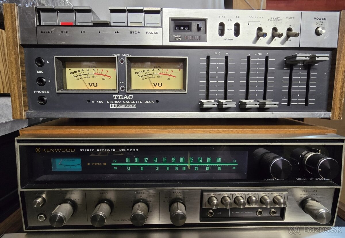 TEAC A-450 vintage kazetový deck