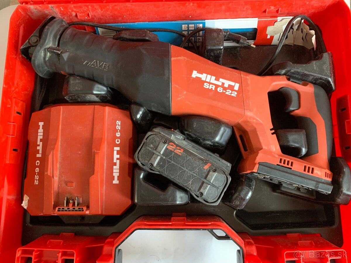 Hilti Nuron SR 6-A22 set akumulátorová priamočiara píla